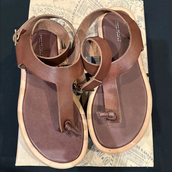 FREE PEOPLE Evie Wrap Sandal Size 8 - Picture 3 of 4